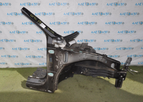 Front right quarter Infiniti QX50 19-20 black