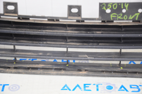 Lower grille front bumper Infiniti Q50 14-17 without radar, cracked