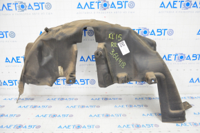 Rear right mudguard liner Jeep Cherokee KL 14-18 torn fastening
