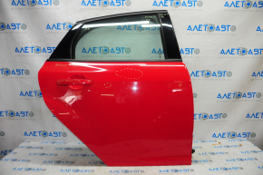 Door assembly rear right Ford Focus mk3 11-18 red PQ, dents, chip