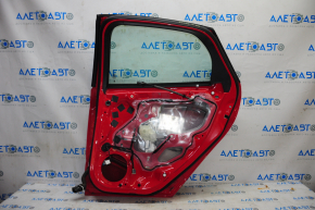 Door assembly rear right Ford Focus mk3 11-18 red PQ, dents, chip