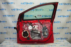 Door assembly front right Ford Focus mk3 11-18 red PQ, chip, butt