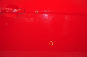 Door assembly front right Ford Focus mk3 11-18 red PQ, chip, butt
