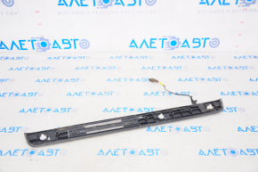 Door sill trim front left outer Infiniti Q50 14-24 with illumination, butt, rubbed