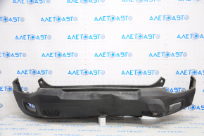 Bare rear bumper Jeep Renegade 15-18 pre-rest, structure, dented, torn, broken fasteners
