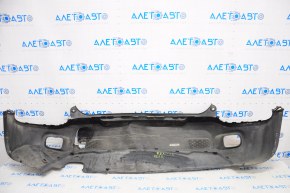 Bare rear bumper Jeep Renegade 15-18 pre-rest, structure, dented, torn, broken fasteners