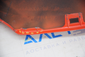 Rear bumper bare right fang Jeep Renegade 15-23 orange, tears, broken fasteners
