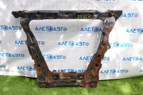 Front subframe Nissan Rogue 14-20 rusty, 4 S/B for replacement