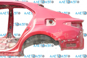Quarter wing rear left Toyota Camry v70 18-24 without BSM, red 3T3, pokes, on the body