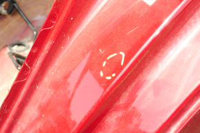 Quarter wing rear left Toyota Camry v70 18-24 without BSM, red 3T3, pokes, on the body