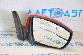 Side mirror right complete Ford Focus mk3 15-18 rest 7 pins, turn signal, red