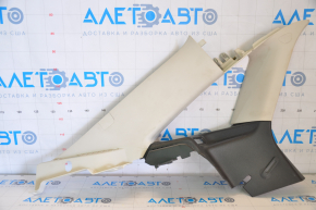 Rear pillar trim assembly left Ford Focus mk3 15-18 rest, scuffs, scratch, broken mount