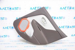 Door trim card rear right Jeep Renegade 15-18 cloth brown with gray