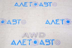 Emblem inscription AWD trunk lid Infiniti Q50 14-17
