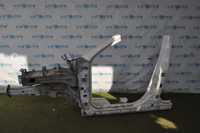 Quarter front left Jeep Cherokee KL 14-23 white, with central pillar