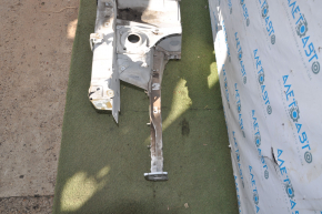 Quarter front right Jeep Cherokee KL 14-23 white, with central pillar
