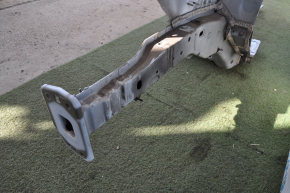 Quarter front right Jeep Cherokee KL 14-23 white, with central pillar