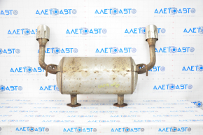 Muffler rear part with barrel Infiniti Q50 14-18 3.5, 3.7
