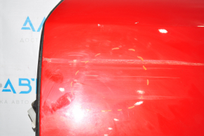 Door assembly front left Dodge Challenger 09-14 red PR3 bumps, dent