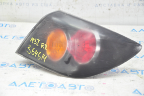Lamp outer wing right Mazda3 03-09 HB rest, for polishing