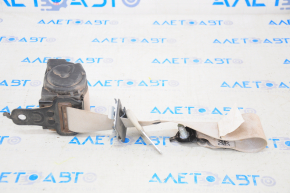 Seat belt rear left Infiniti Q50 14-17 gray, for dry cleaning