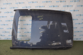 Metal roof of Porsche Cayenne 958 11-17 under the sunroof, sawed off, dented, bumps
