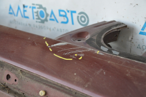Metal roof of a Nissan Murano z51 09-14 without a sunroof, sawed off, dented