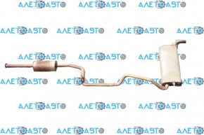 Exhaust pipe assembly without catalytic converter Ford Focus mk3 11-18 2.0 type 1, bolts sawed off