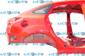 Quarter wing rear right Ford Focus mk3 11-18 4d red on the body, bump