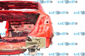 Quarter wing rear right Ford Focus mk3 11-18 4d red on the body, bump