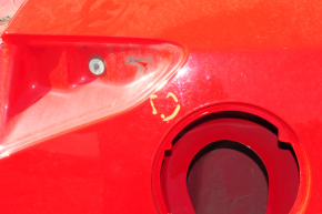 Quarter wing rear right Ford Focus mk3 11-18 4d red on the body, bump