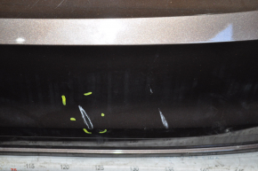 Bare rear bumper VW Jetta 15-18 USA Brown LH8Z, cracked, dented, scuffed, scratches, cracked