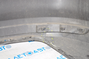 Bare rear bumper VW Jetta 15-18 USA Brown LH8Z, cracked, dented, scuffed, scratches, cracked