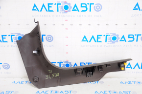 Door sill trim front left Jeep Renegade 15-18 brown, scratches