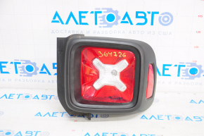 Left lamp Jeep Renegade 15-23 pre-rest black frame