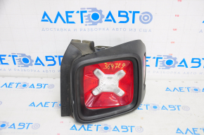 Right lamp Jeep Renegade 15-23 prerest black frame, broken frame