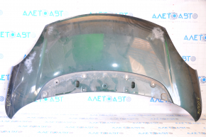Bonnet naked Fiat 500L 14-19 green PGQ poke