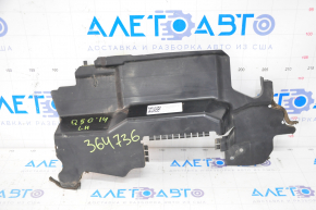 Left radiator deflector Infiniti Q50 14-18 3.7, 3.5 broken mount, fracture