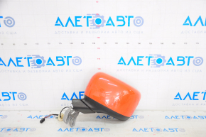 Left side mirror assembly Jeep Renegade 15-18 5 pins, orange
