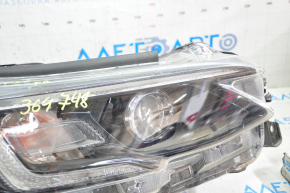 Front right headlight Subaru Outback 20-23 complete LED, water damage
