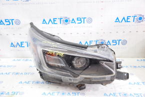 Front right headlight Subaru Outback 20-23 complete LED, water damage