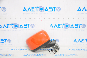 Right side mirror assembly Jeep Renegade 15-18 5+2 pins, orange