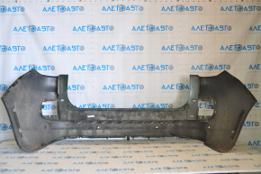 Bare rear bumper Fiat 500L 14-17 prerest Lounge for parking sensors, green, torn, broken mount
