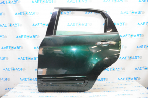 Door assembly rear left Fiat 500L 14-19 green PGQ