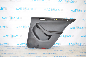 Door trim card rear right VW Jetta 11-18 USA black, scratch, no overlay