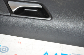 Door trim card rear right VW Jetta 11-18 USA black, scratch, no overlay