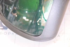 Side mirror right complete Fiat 500L 14-19 7 pins, green, scratches