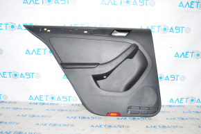 Door trim card rear left VW Jetta 11-18 USA black, no overlay