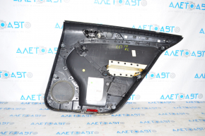 Door trim card rear left VW Jetta 11-18 USA black, no overlay