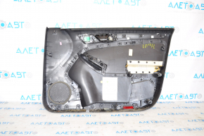 Door trim card front left VW Jetta 11-16 USA black, no overlay